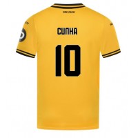 Maglia Calcio Wolves Matheus Cunha #10 Prima Divisa 2024-25 Manica Corta